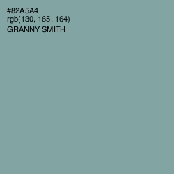 #82A5A4 - Granny Smith Color Image